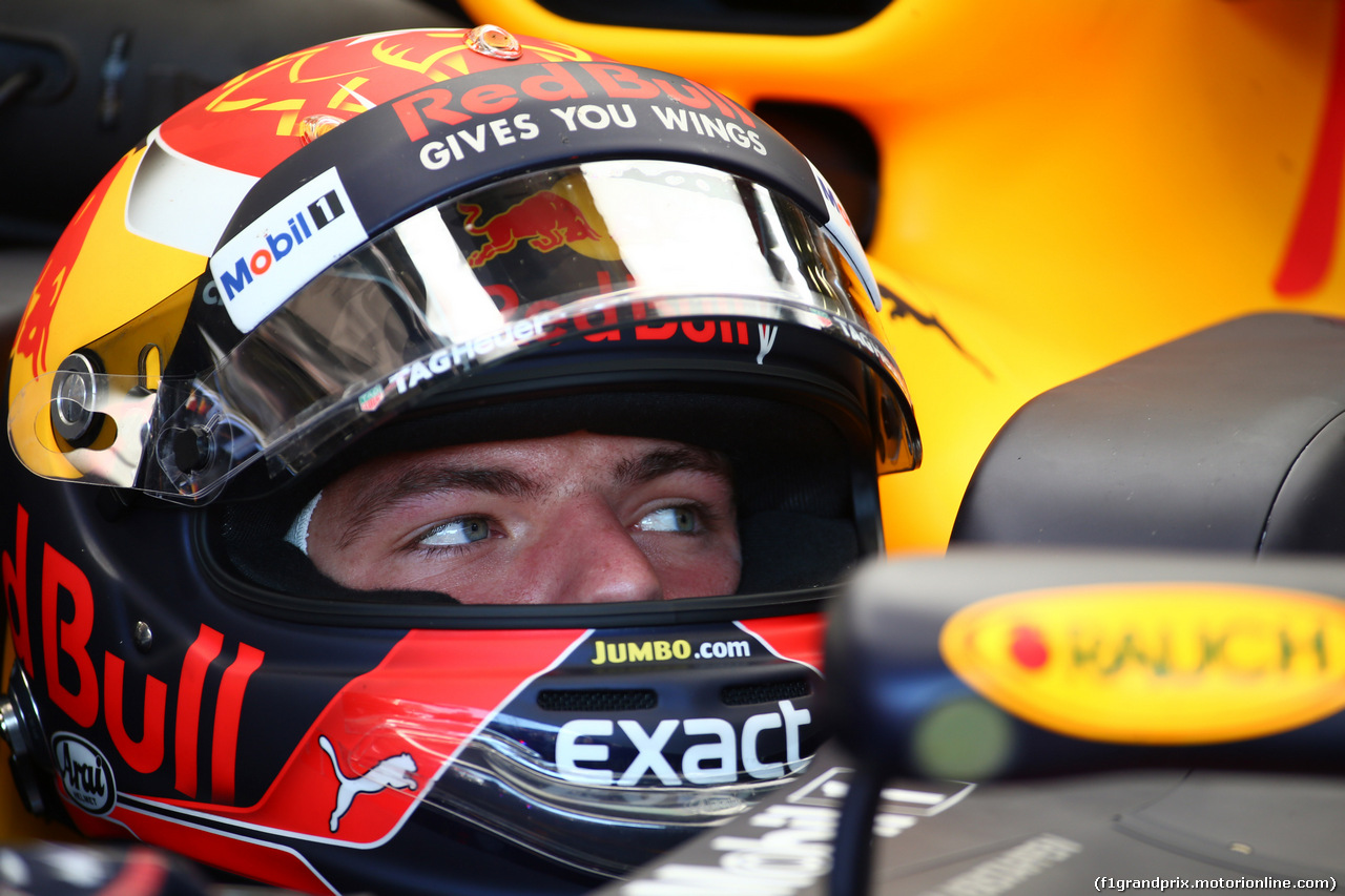 GP AUSTRIA, 07.07.2017- Prove Libere 1, Max Verstappen (NED) Red Bull Racing RB13