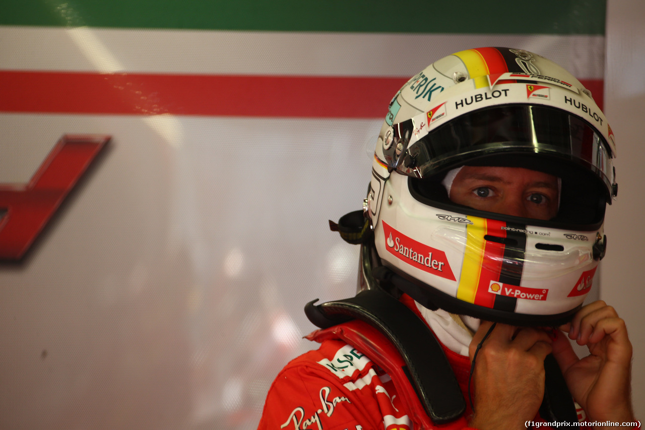 GP AUSTRIA, 07.07.2017- Prove Libere 1, Sebastian Vettel (GER) Ferrari SF70H