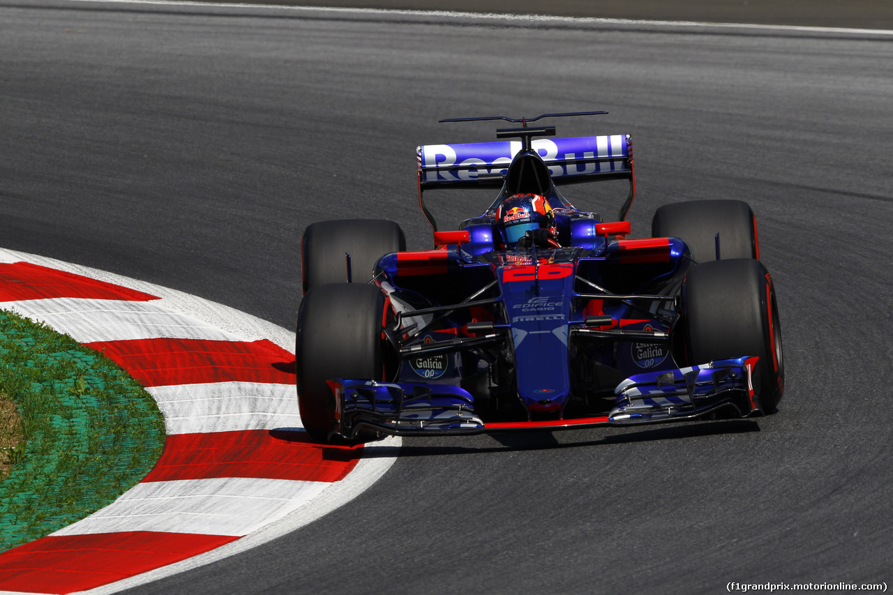 GP AUSTRIA, 07.07.2017- Prove Libere 1, Daniil Kvyat (RUS) Scuderia Toro Rosso STR12