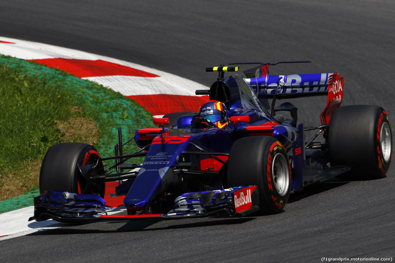GP AUSTRIA, 07.07.2017- Prove Libere 1, Carlos Sainz Jr (ESP) Scuderia Toro Rosso STR12