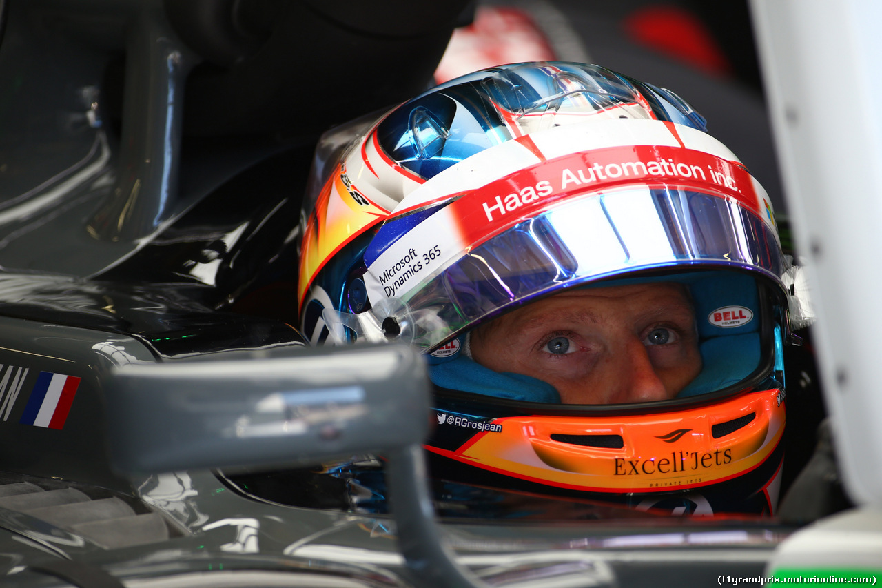 GP AUSTRIA, 07.07.2017- Prove Libere 1, Romain Grosjean (FRA) Haas F1 Team VF-17