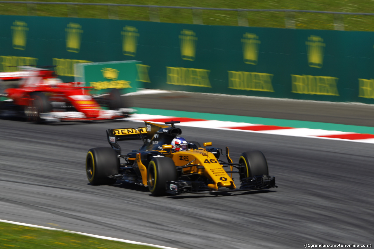 GP AUSTRIA, 07.07.2017- Prove Libere 1, Sergey Sirotkin (RUS) Renault Sport F1 Team RS17 3rd driver