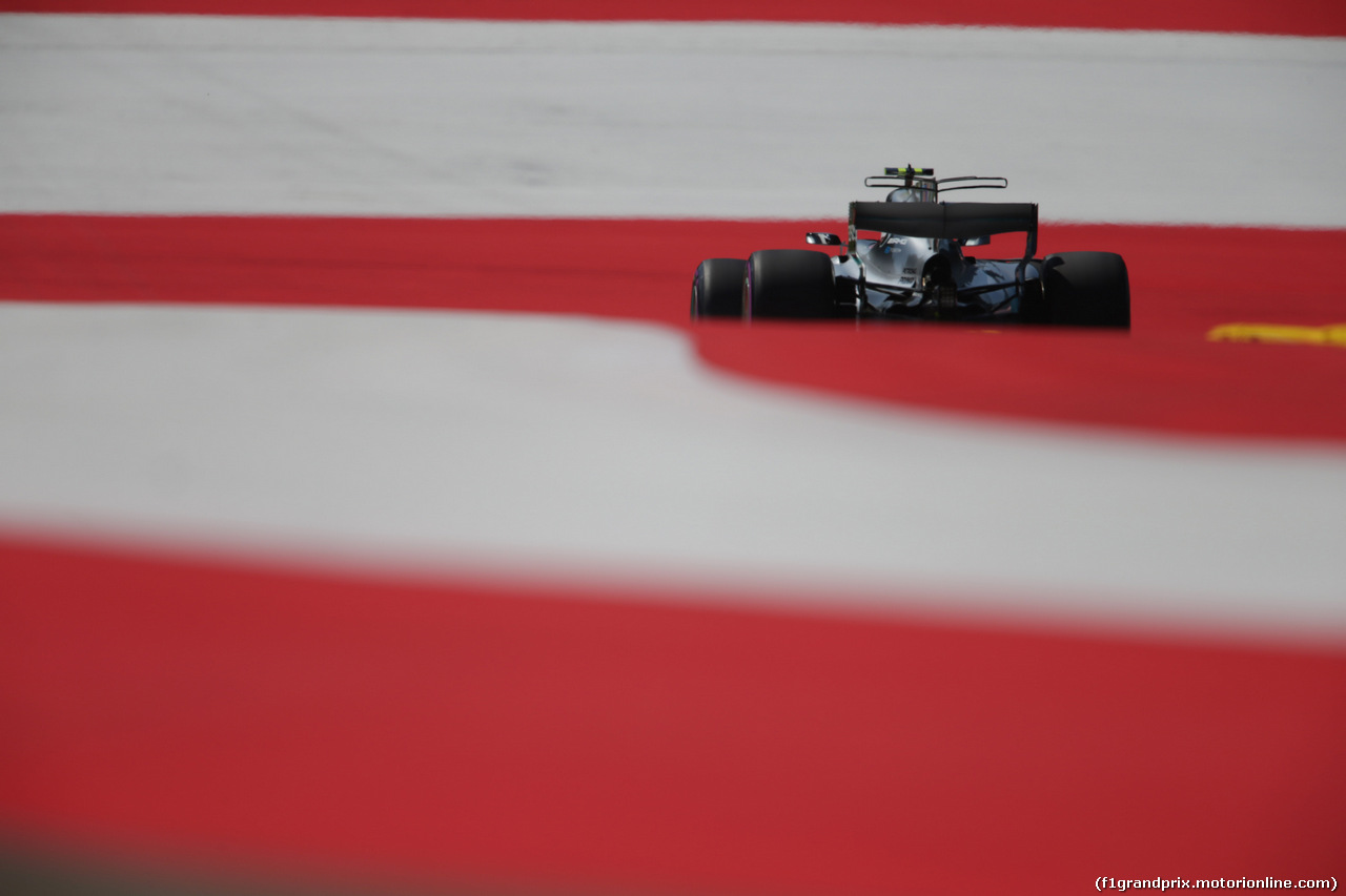 GP AUSTRIA, 07.07.2017- Prove Libere 1, Valtteri Bottas (FIN) Mercedes AMG F1 W08