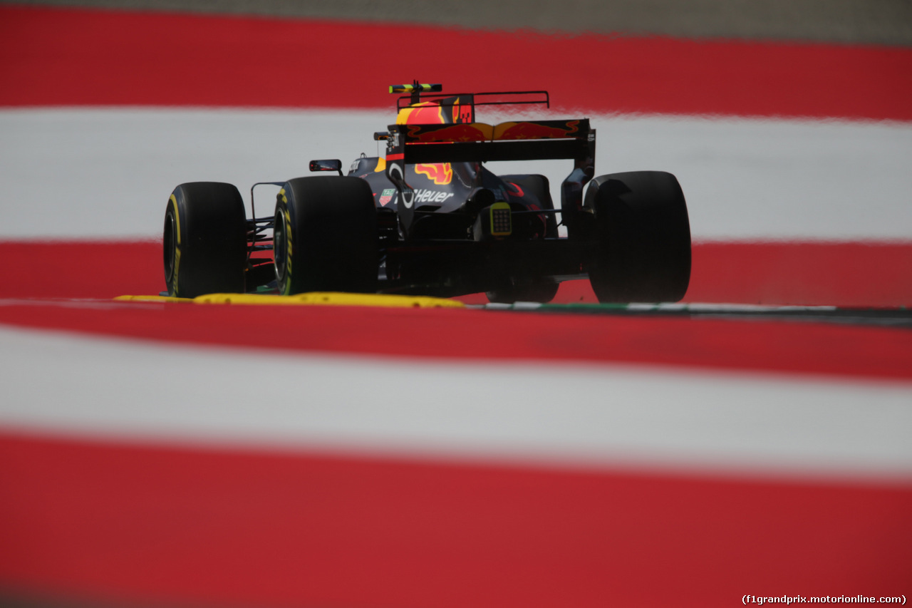 GP AUSTRIA, 07.07.2017- Prove Libere 1, Max Verstappen (NED) Red Bull Racing RB13
