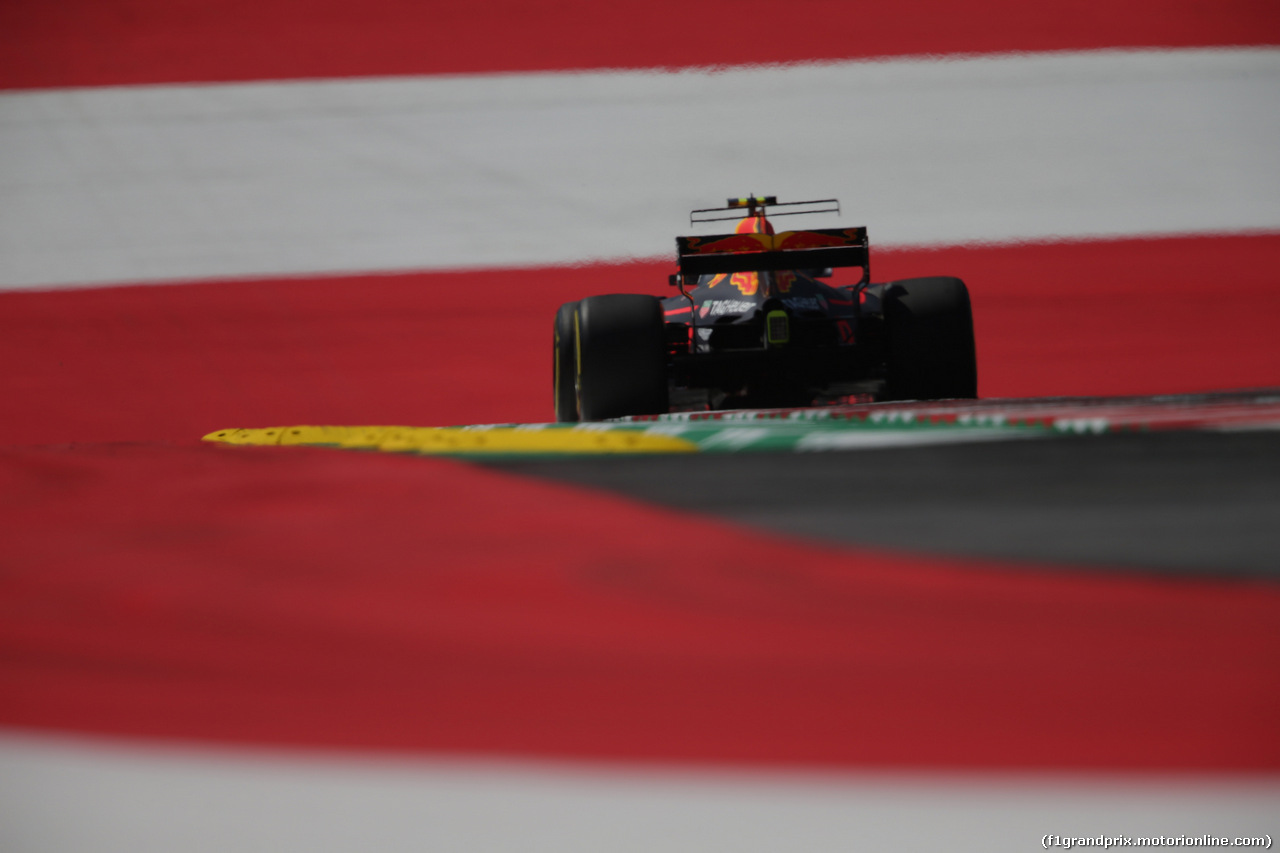GP AUSTRIA, 07.07.2017- Prove Libere 1, Max Verstappen (NED) Red Bull Racing RB13