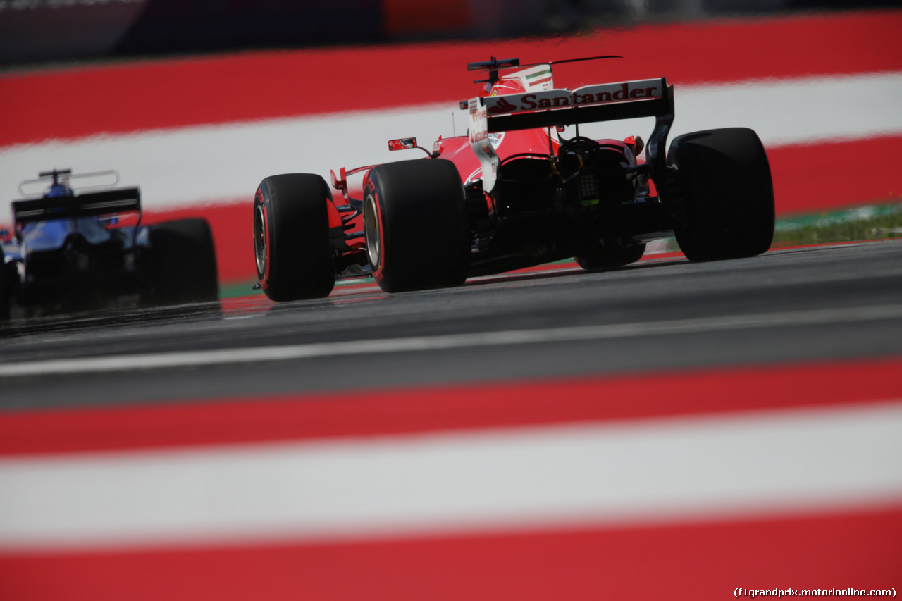 GP AUSTRIA, 07.07.2017- Prove Libere 1, Sebastian Vettel (GER) Ferrari SF70H