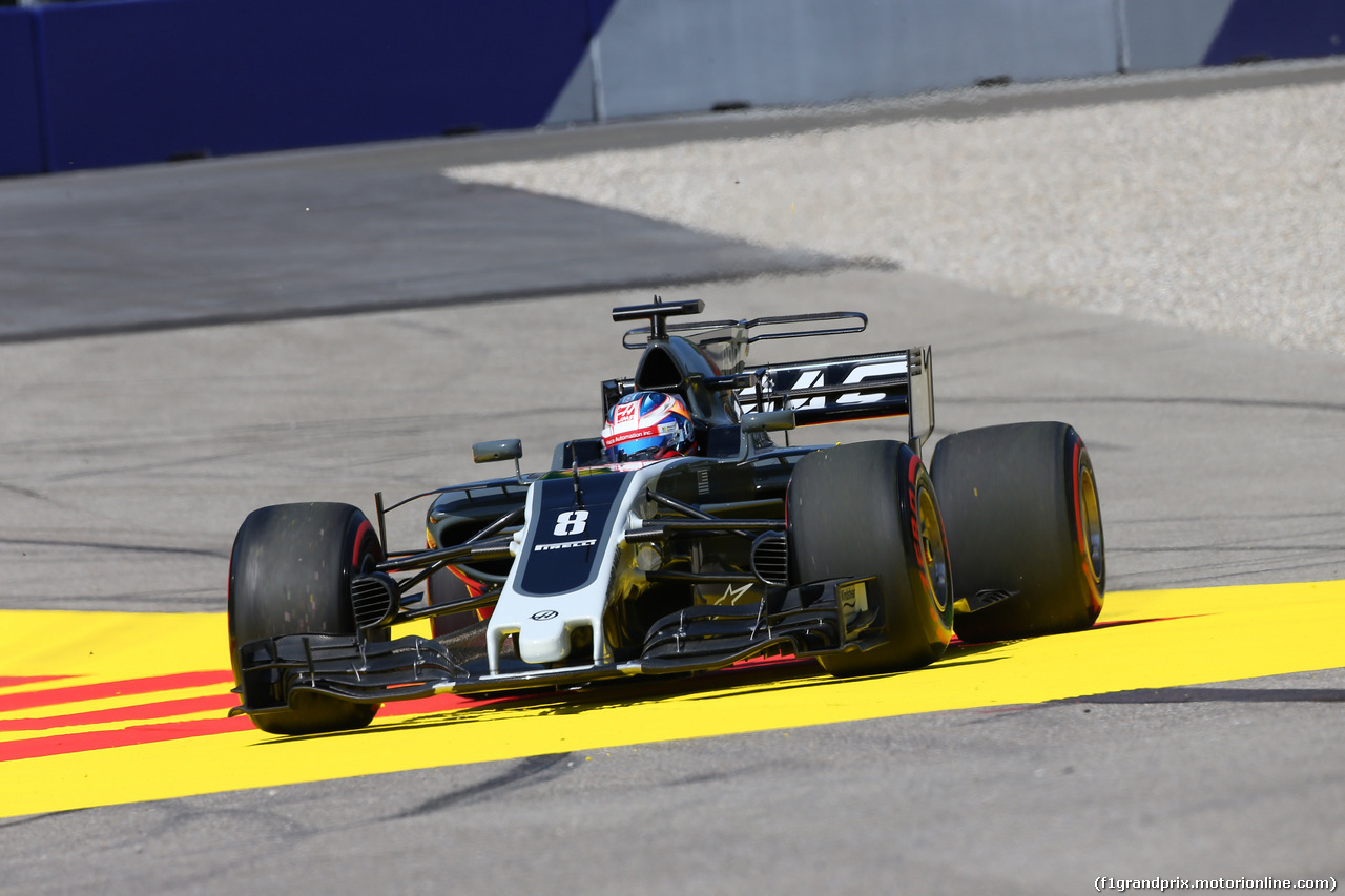 GP AUSTRIA, 07.07.2017- Prove Libere 1, Romain Grosjean (FRA) Haas F1 Team VF-17