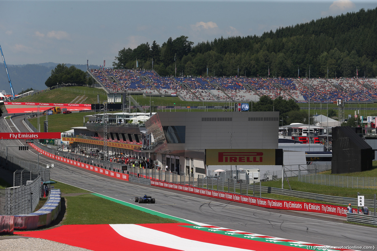 GP AUSTRIA, 07.07.2017- Prove Libere 1, Pascal Wehrlein (GER) Sauber C36