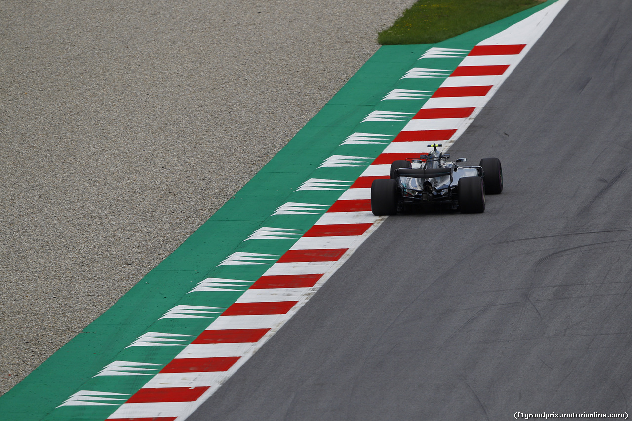 GP AUSTRIA, 07.07.2017- Prove Libere 2, Valtteri Bottas (FIN) Mercedes AMG F1 W08