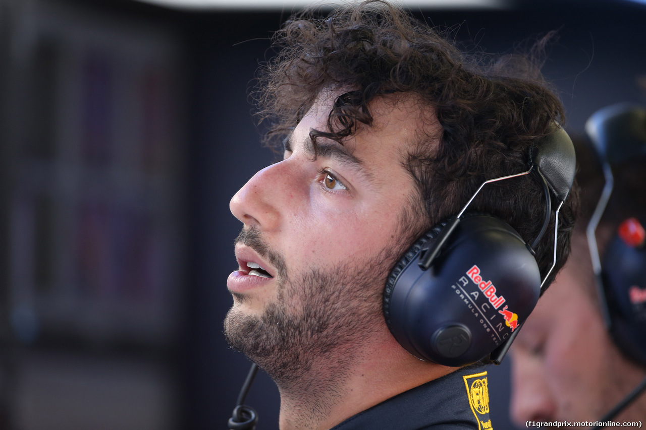 GP AUSTRIA, 07.07.2017- Prove Libere 2, Daniel Ricciardo (AUS) Red Bull Racing RB13