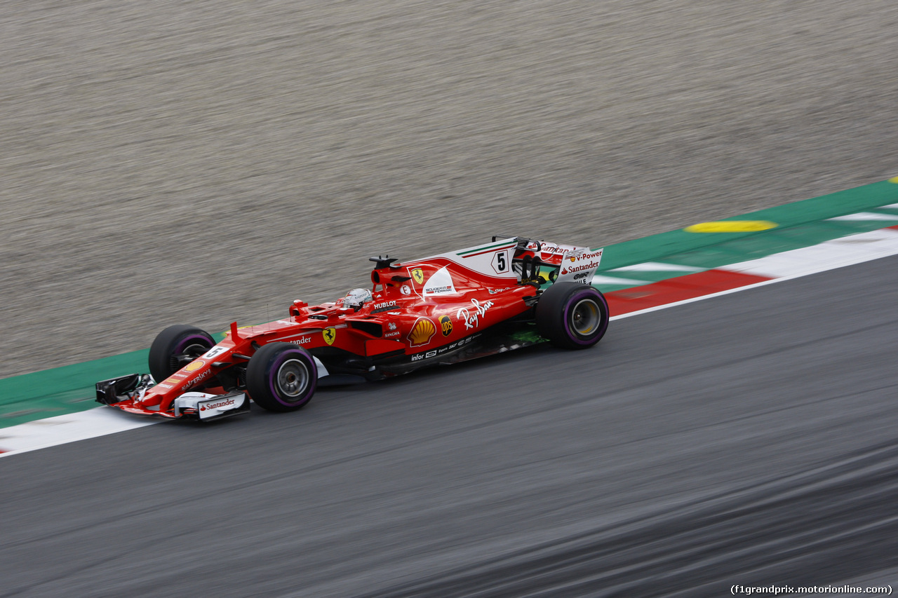 GP AUSTRIA, 07.07.2017- Prove Libere 2, Sebastian Vettel (GER) Ferrari SF70H