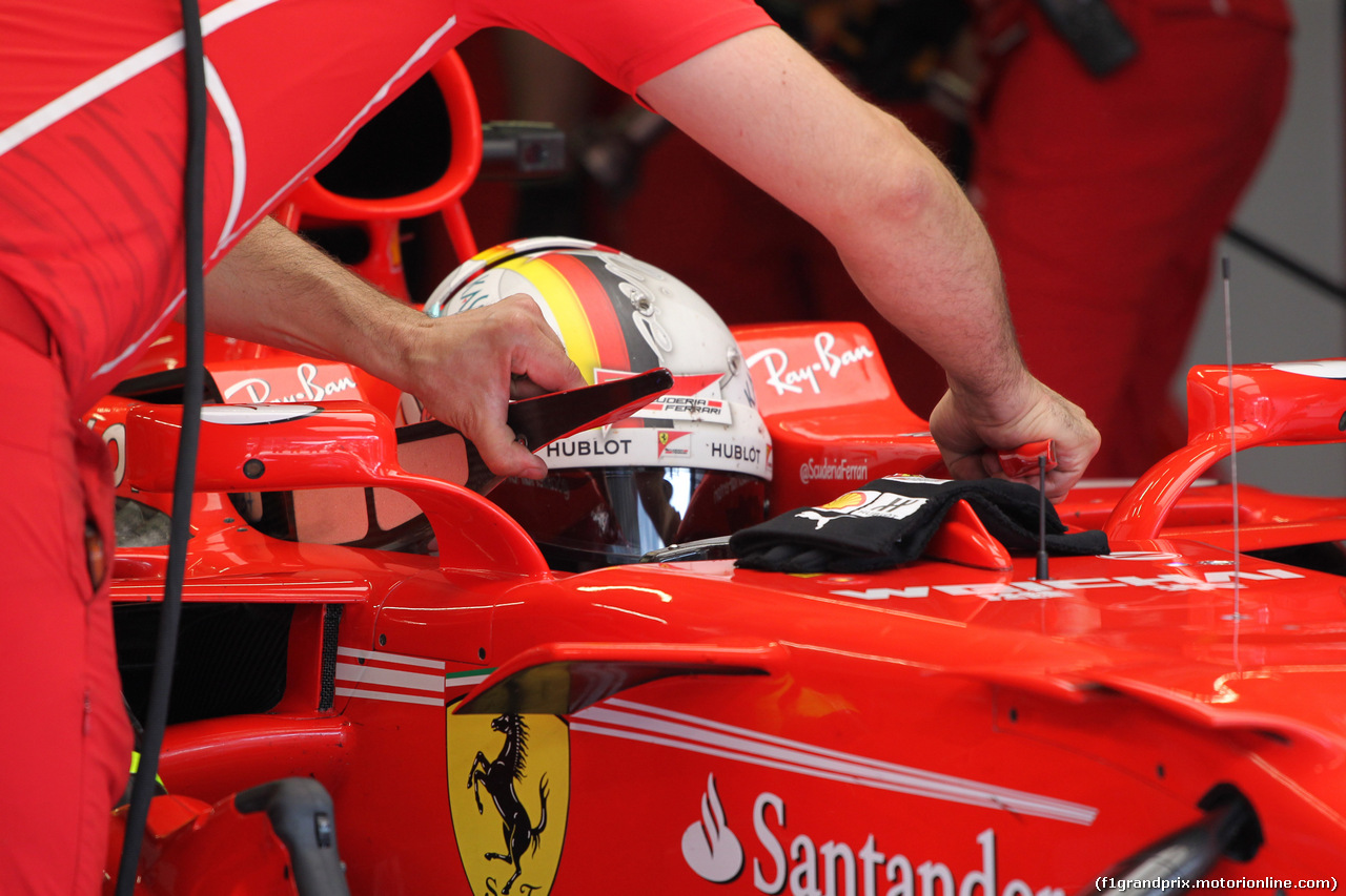 GP AUSTRIA, 07.07.2017- Prove Libere 2, Sebastian Vettel (GER) Ferrari SF70H
