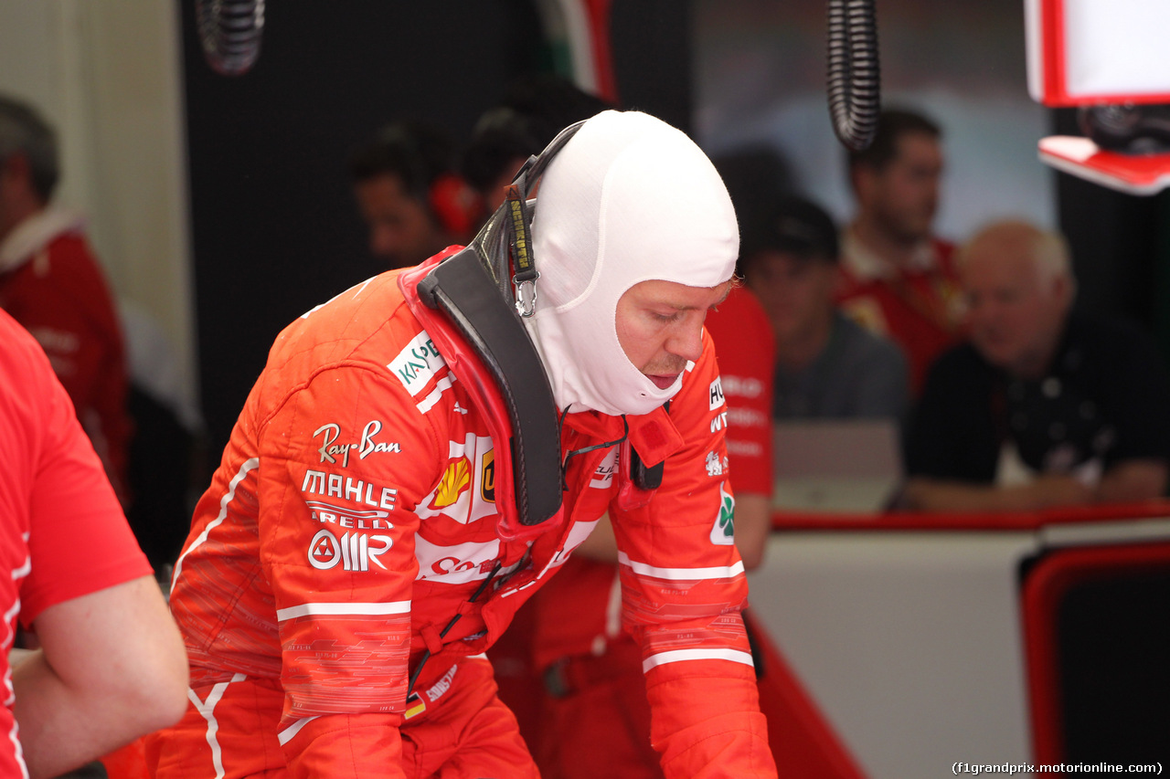GP AUSTRIA, 07.07.2017- Prove Libere 2, Sebastian Vettel (GER) Ferrari SF70H