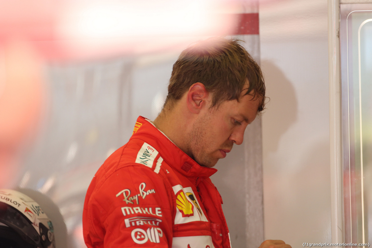 GP AUSTRIA, 07.07.2017- Prove Libere 2, Sebastian Vettel (GER) Ferrari SF70H