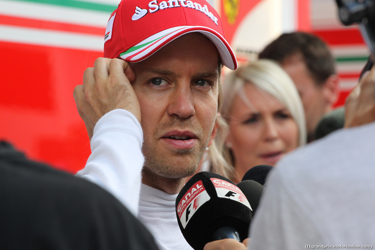 GP AUSTRIA, 07.07.2017- Prove Libere 2, Sebastian Vettel (GER) Ferrari SF70H