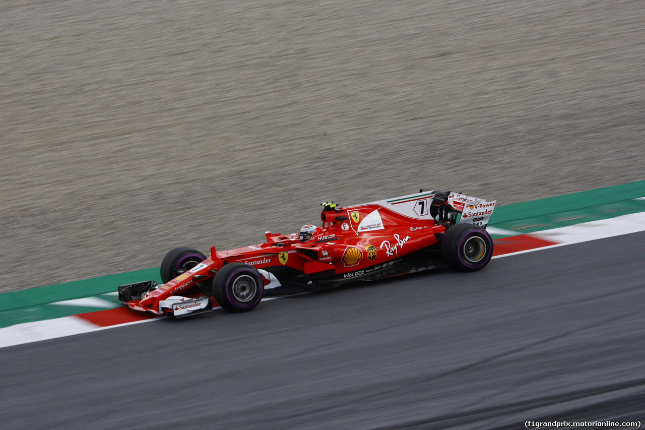GP AUSTRIA, 07.07.2017- Prove Libere 2, Kimi Raikkonen (FIN) Ferrari SF70H