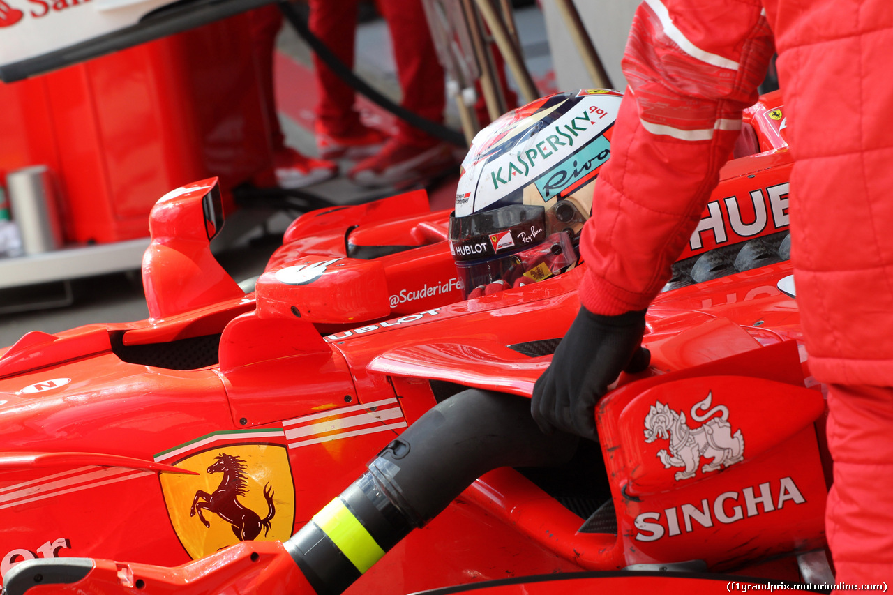 GP AUSTRIA, 07.07.2017- Prove Libere 2, Kimi Raikkonen (FIN) Ferrari SF70H