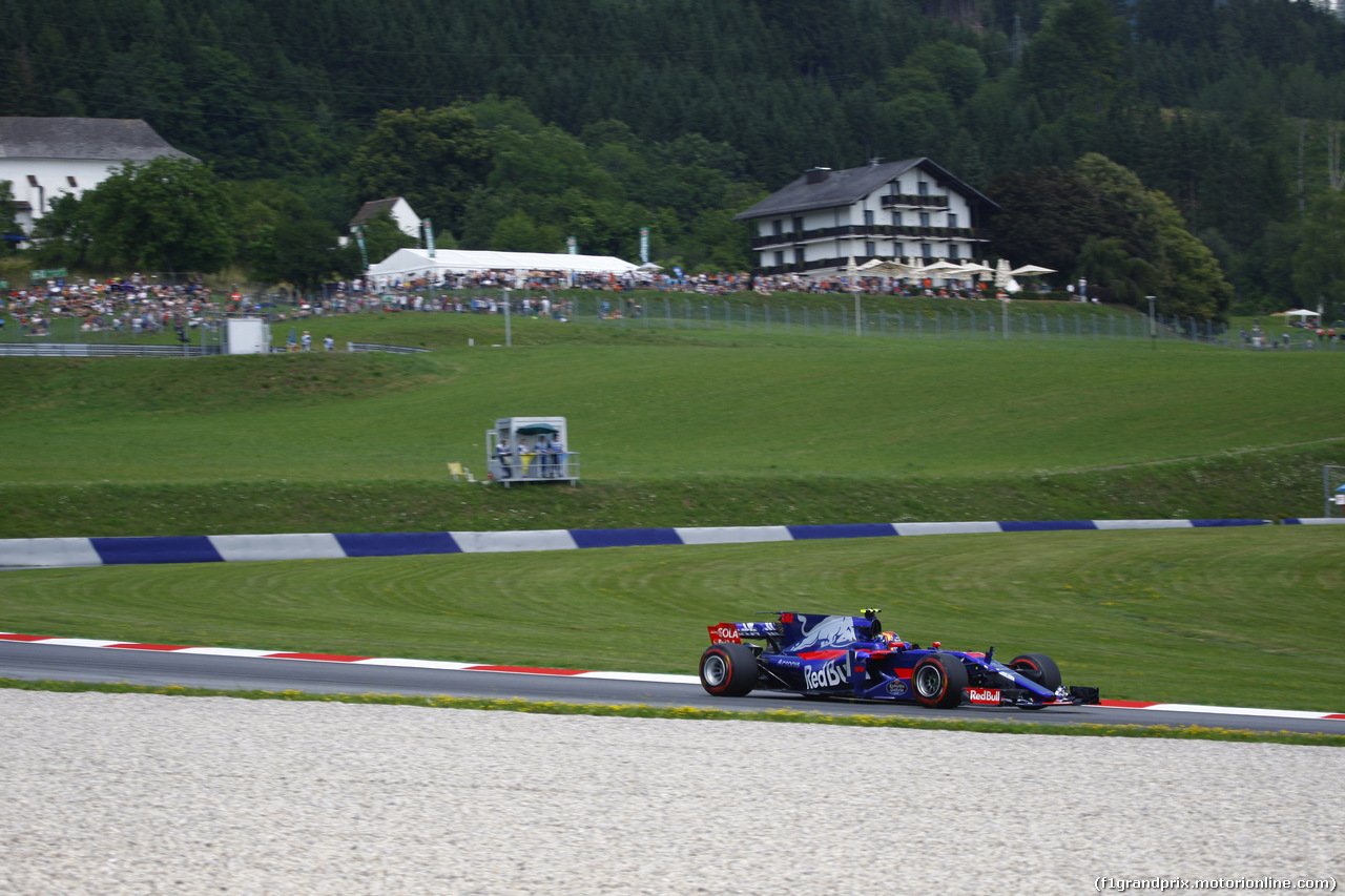 GP AUSTRIA, 07.07.2017- Prove Libere 2, Carlos Sainz Jr (ESP) Scuderia Toro Rosso STR12