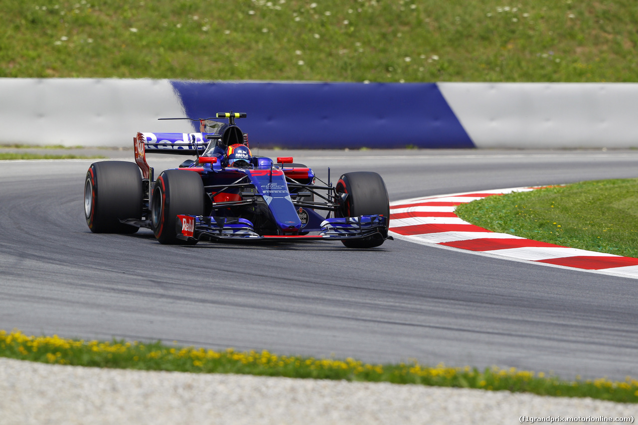 GP AUSTRIA, 07.07.2017- Prove Libere 2, Carlos Sainz Jr (ESP) Scuderia Toro Rosso STR12