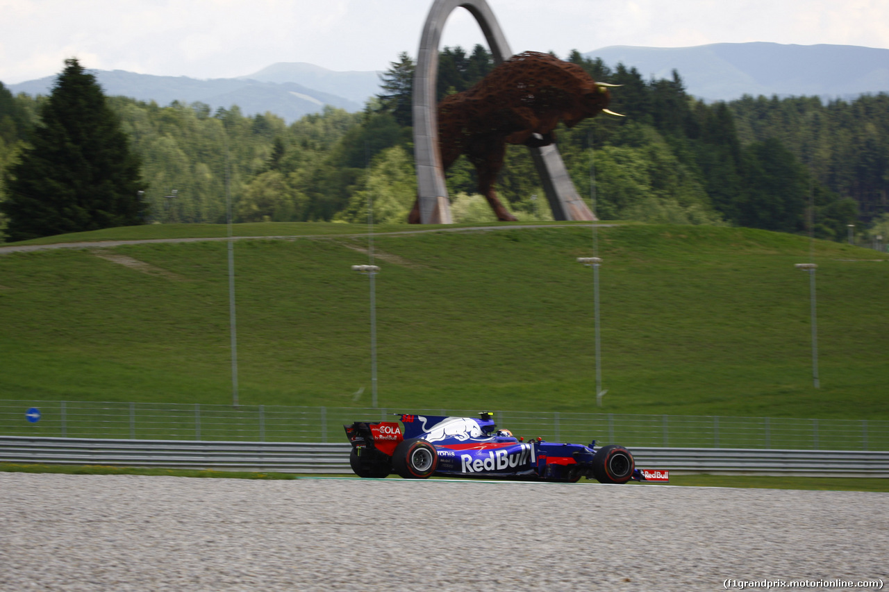 GP AUSTRIA, 07.07.2017- Prove Libere 2, Carlos Sainz Jr (ESP) Scuderia Toro Rosso STR12