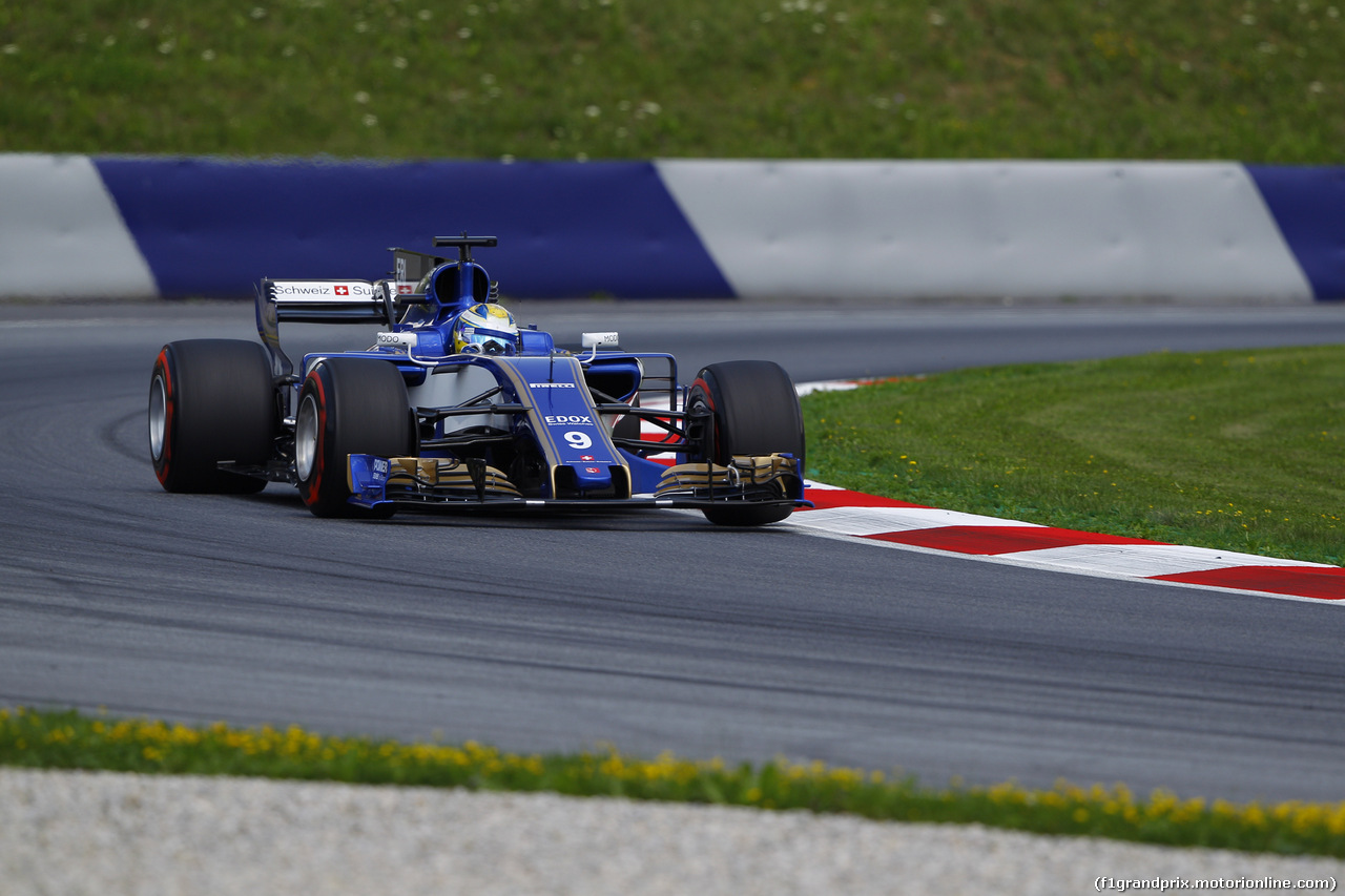 GP AUSTRIA, 07.07.2017- Prove Libere 2, Marcus Ericsson (SUE) Sauber C36