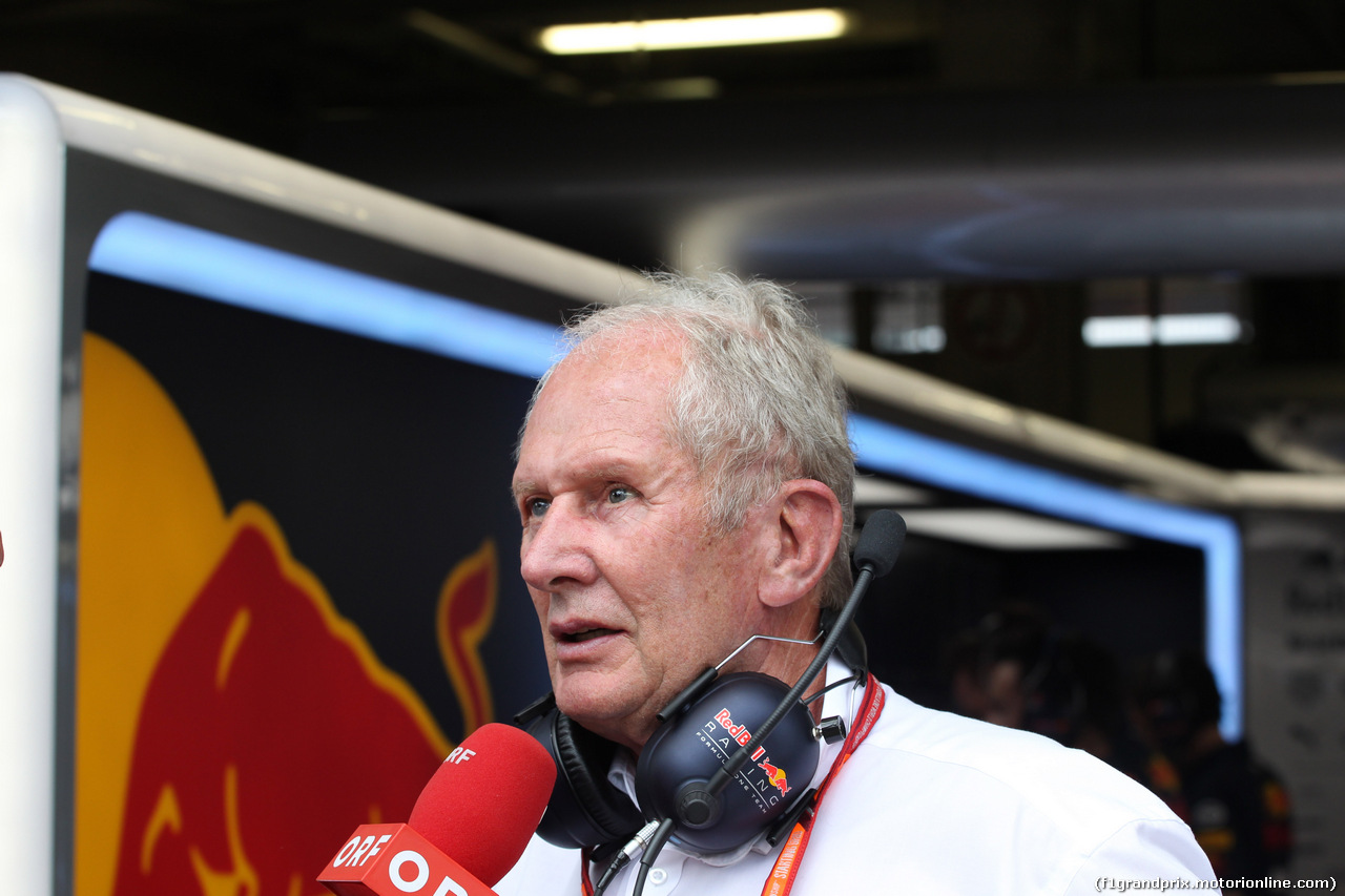 GP AUSTRIA, 07.07.2017- Prove Libere 2, Helmut Marko (AUT), Red Bull Racing, Red Bull Advisor