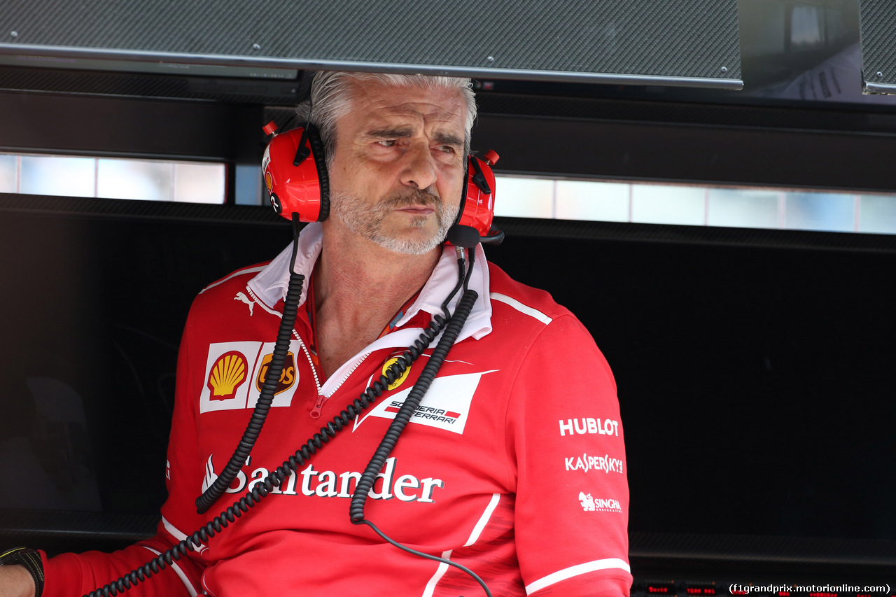 GP AUSTRIA, 07.07.2017- Prove Libere 2, Maurizio Arrivabene (ITA) Ferrari Team Principal