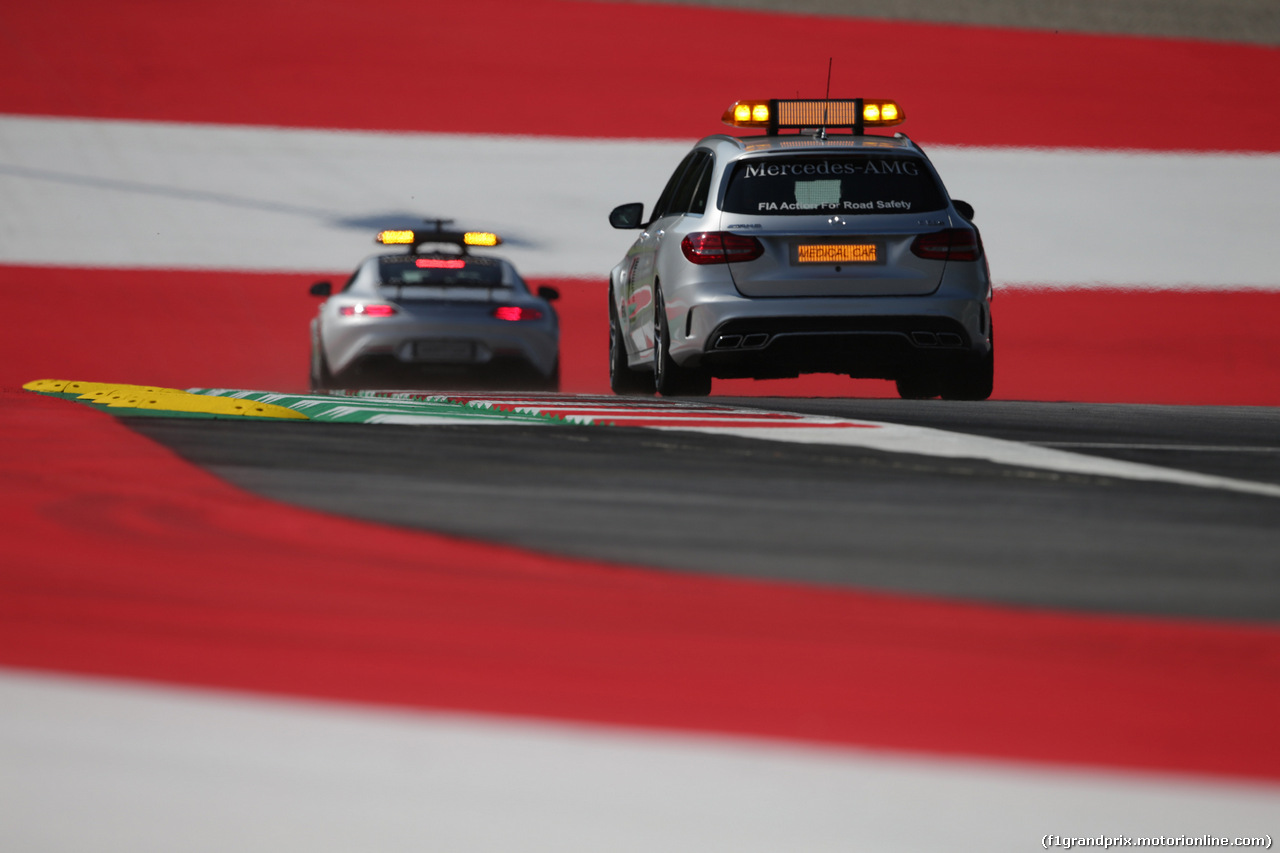 GP AUSTRIA, 07.07.2017- Prove Libere 2, Safety e Medical car