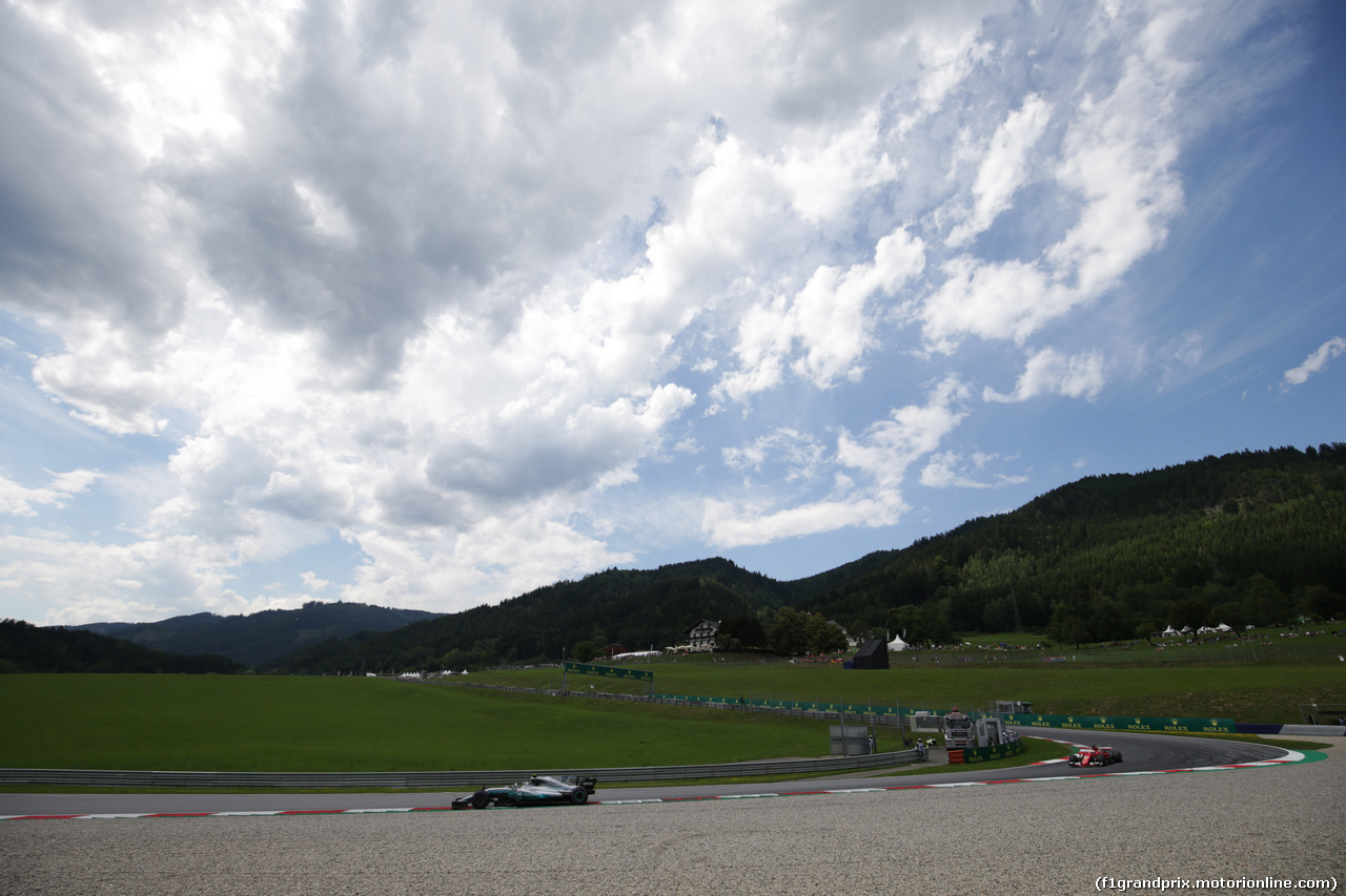 GP AUSTRIA, 07.07.2017- Prove Libere 2, Valtteri Bottas (FIN) Mercedes AMG F1 W08