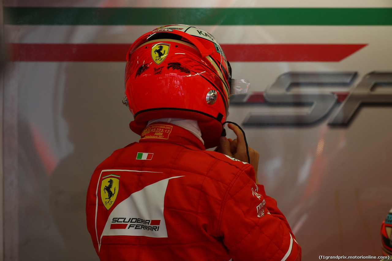 GP AUSTRIA, 07.07.2017- Prove Libere 2, Kimi Raikkonen (FIN) Ferrari SF70H