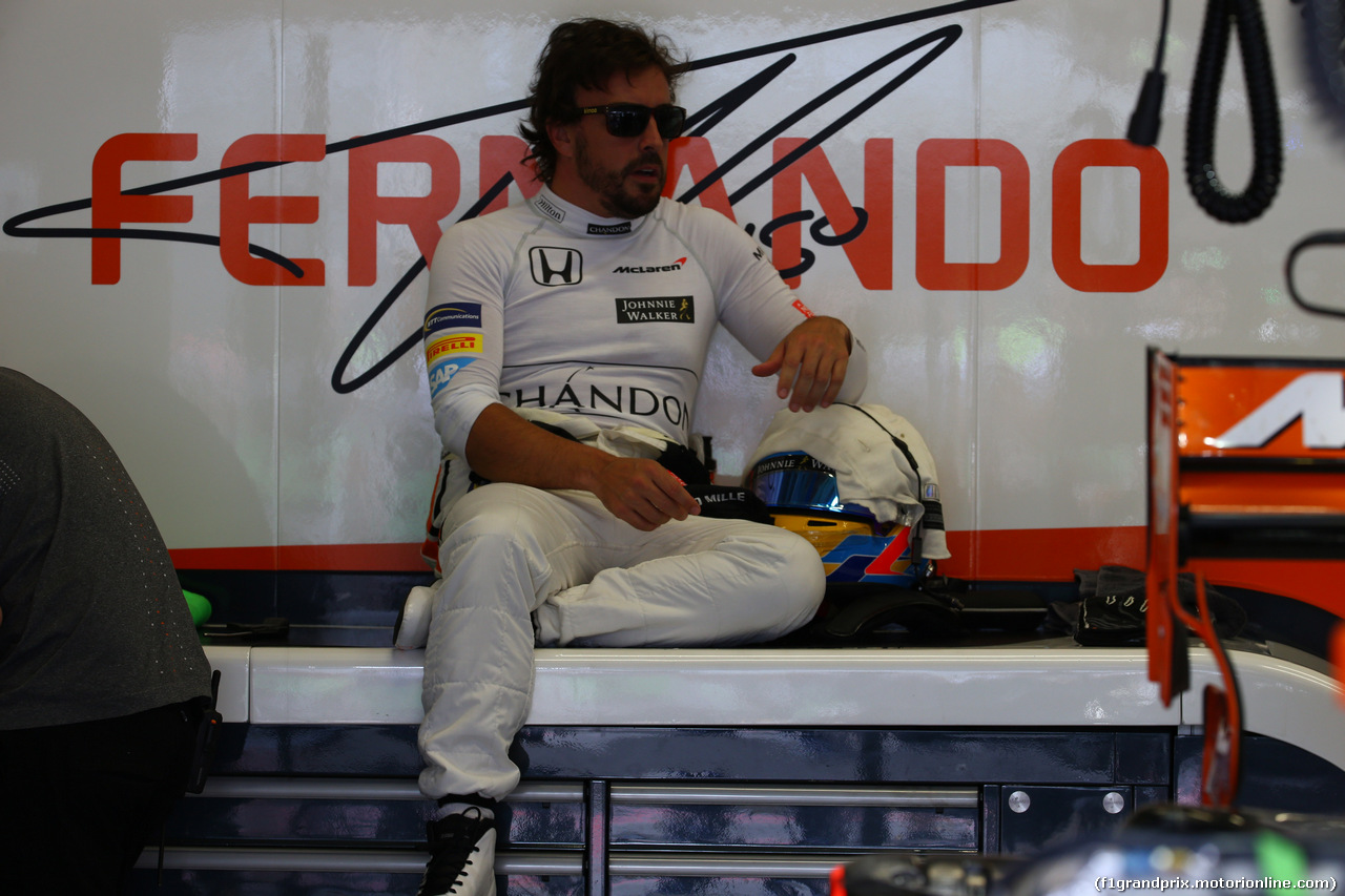 GP AUSTRIA, 07.07.2017- Prove Libere 2, Fernando Alonso (ESP) McLaren Honda MCL32