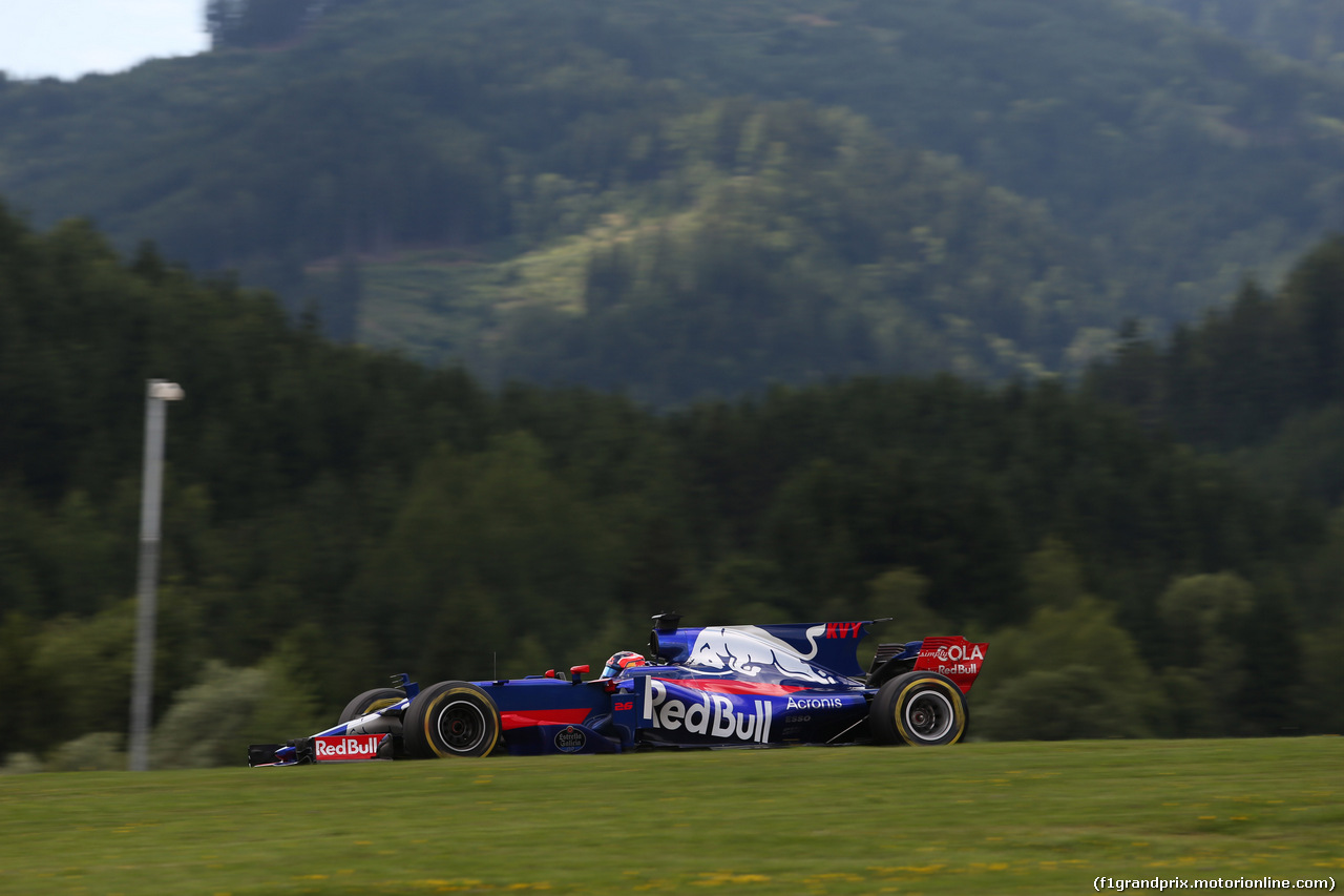 GP AUSTRIA, 07.07.2017- Prove Libere 2, Daniil Kvyat (RUS) Scuderia Toro Rosso STR12