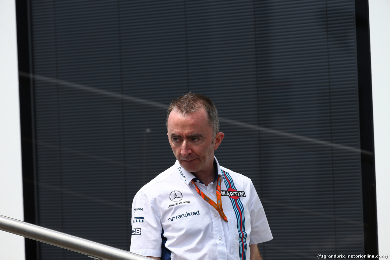 GP AUSTRIA, 07.07.2017- Paddy Lowe (GBR) Williams chief technical officer
