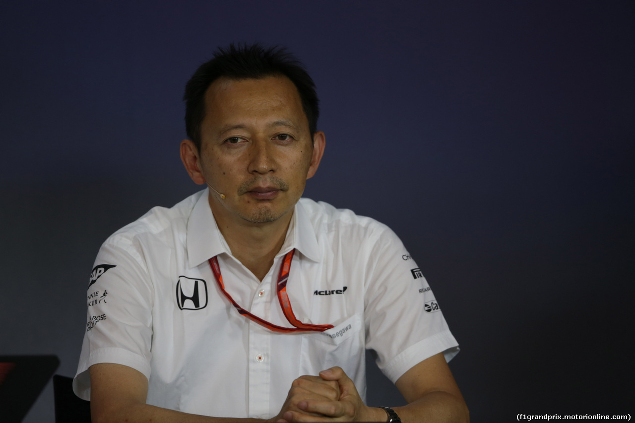 GP AUSTRIA, 07.07.2017- Venerdi' Press Conference, Yusuke Hasegawa (JPN) Head of Honda F1 Programme