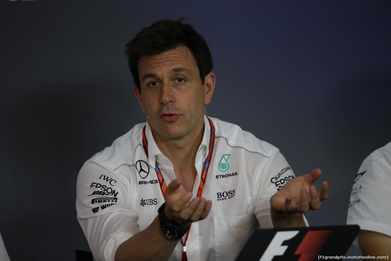 GP AUSTRIA, 07.07.2017- Venerdi' Press Conference, Toto Wolff (AUT) Sporting Director Mercedes-Benz