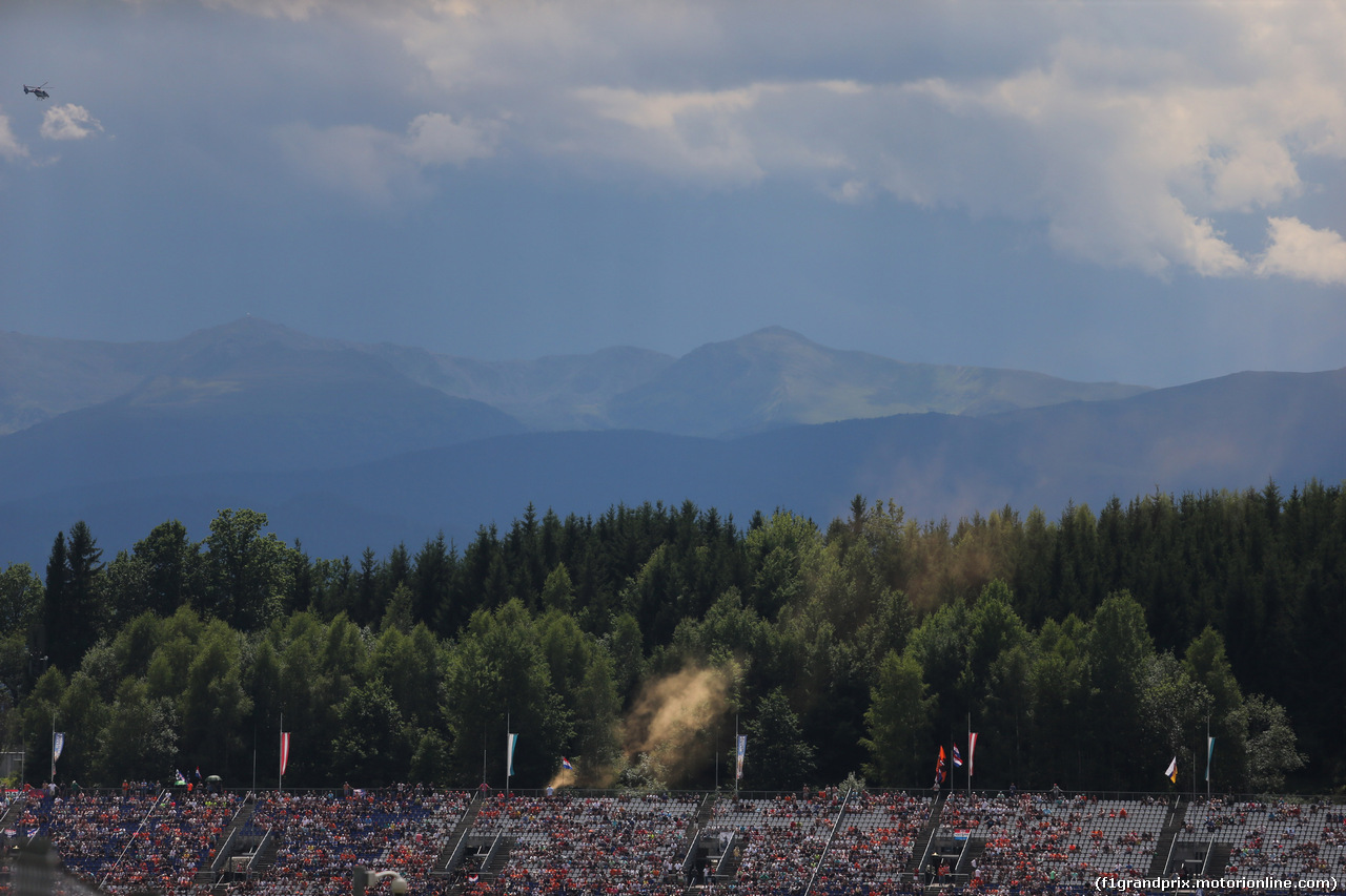 GP AUSTRIA, 07.07.2017- Grandstands