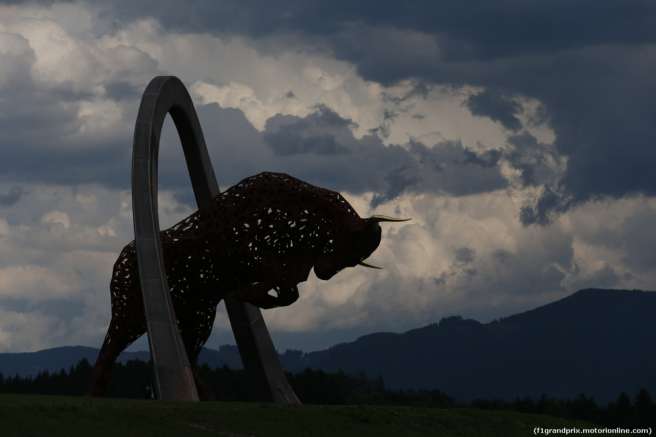 GP AUSTRIA, 07.07.2017- Views of Redbullring