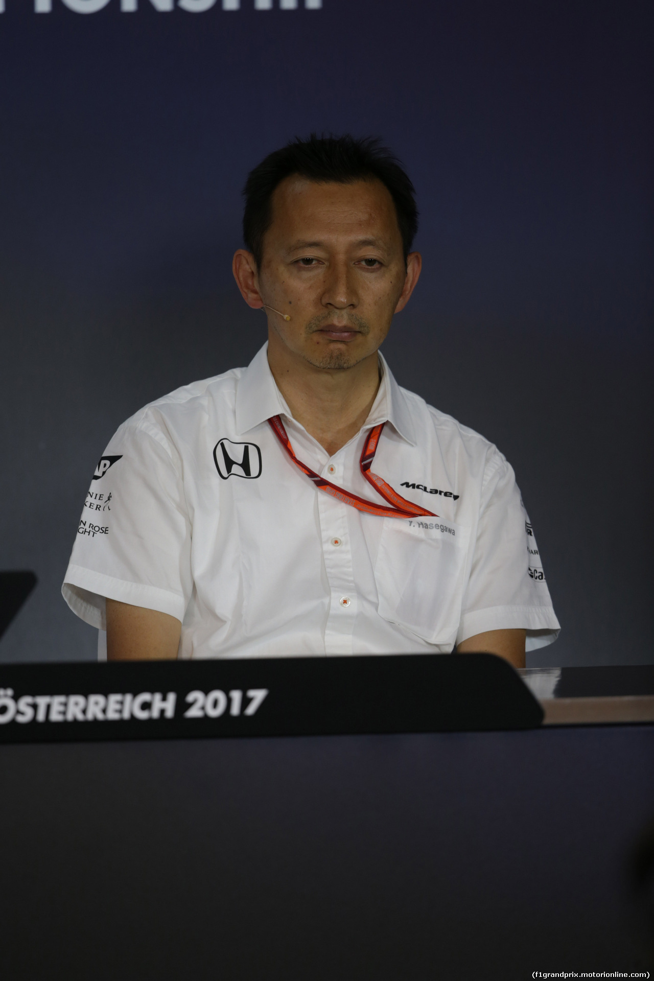 GP AUSTRIA, 07.07.2017- Venerdi' Press Conference, Yusuke Hasegawa (JPN) Head of Honda F1 Programme
