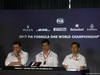 GP AUSTRIA, 07.07.2017- Venerdi' Press Conference, Lto R Eric Boullier (FRA) McLaren Racing Director, Toto Wolff (AUT) Sporting Director Mercedes-Benz e Yusuke Hasegawa (JPN) Head of Honda F1 Programme