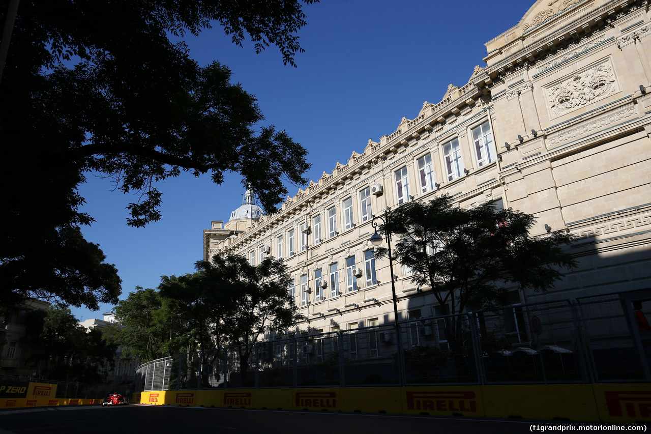 GP AZERBAIJAN, 24.06.2017 - Qualifiche, Sebastian Vettel (GER) Ferrari SF70H