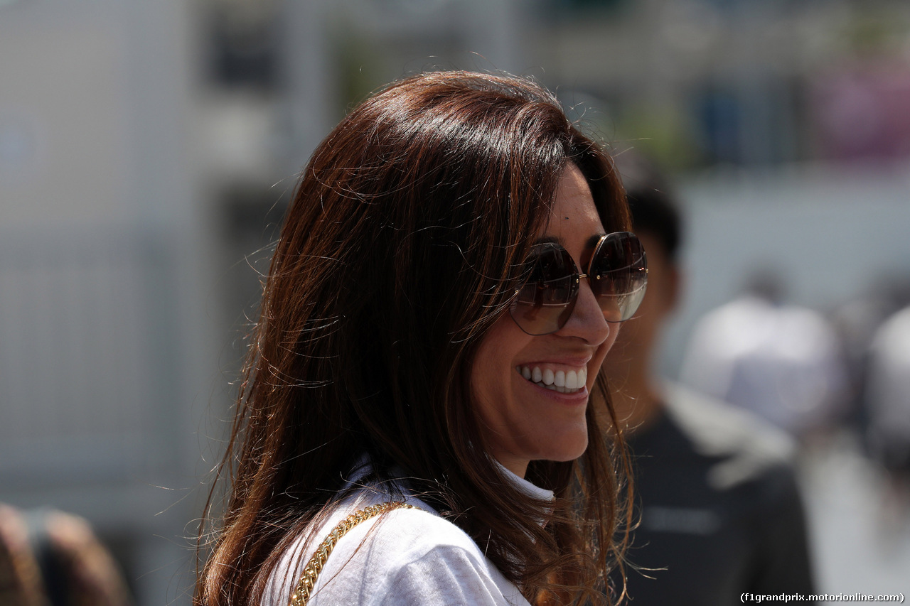 GP AZERBAIJAN, 25.06.2017 - Fabiana Flosi (BRA), Wife of Bernie Ecclestone
