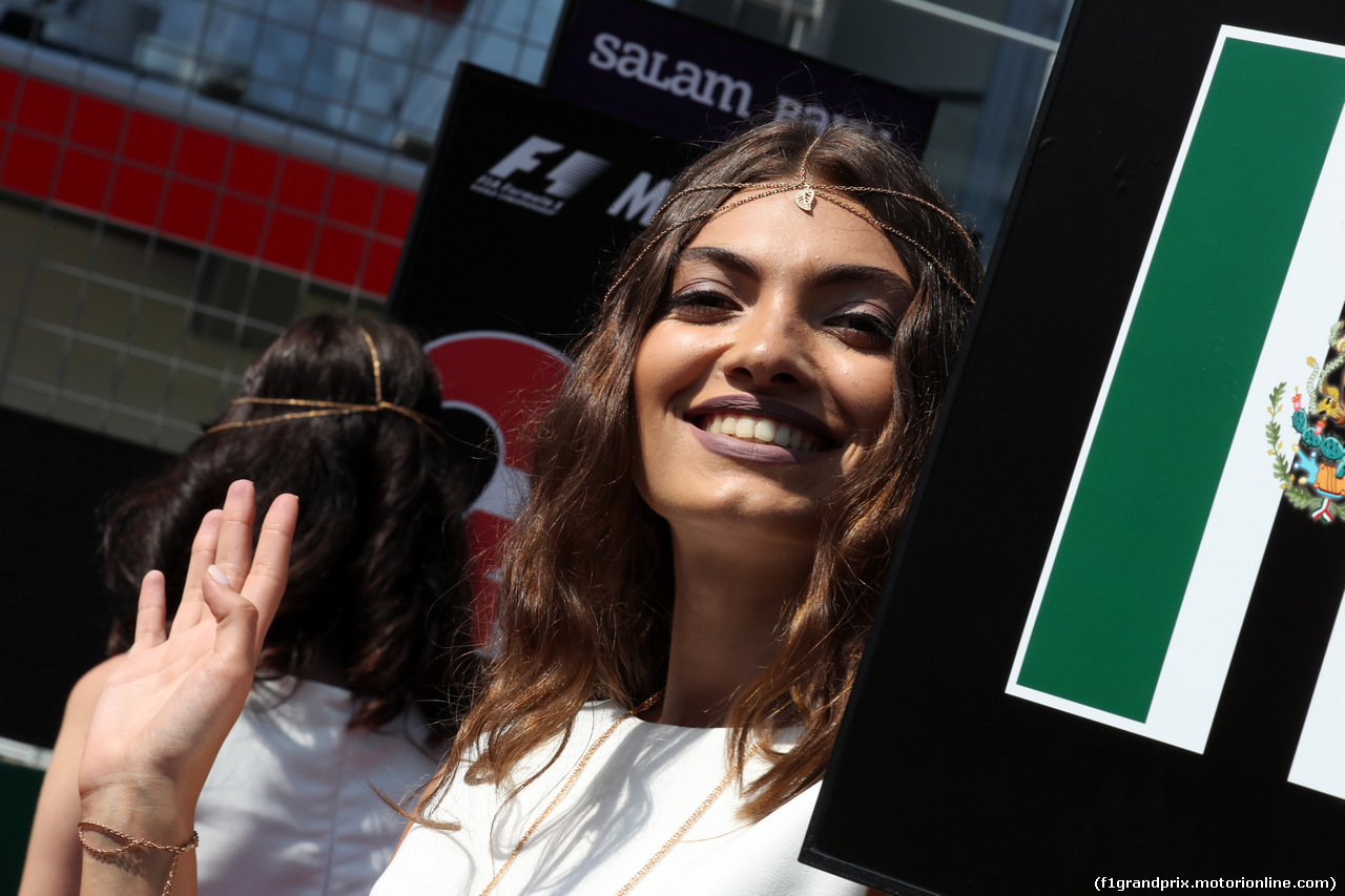GP AZERBAIJAN, 25.06.2017 - griglia Ragazzas