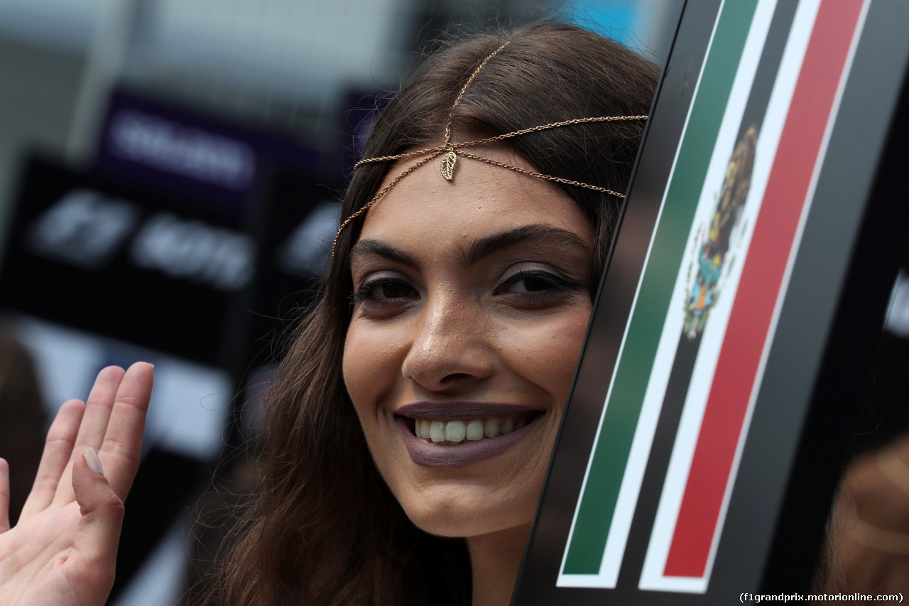GP AZERBAIJAN, 25.06.2017 - griglia Ragazza