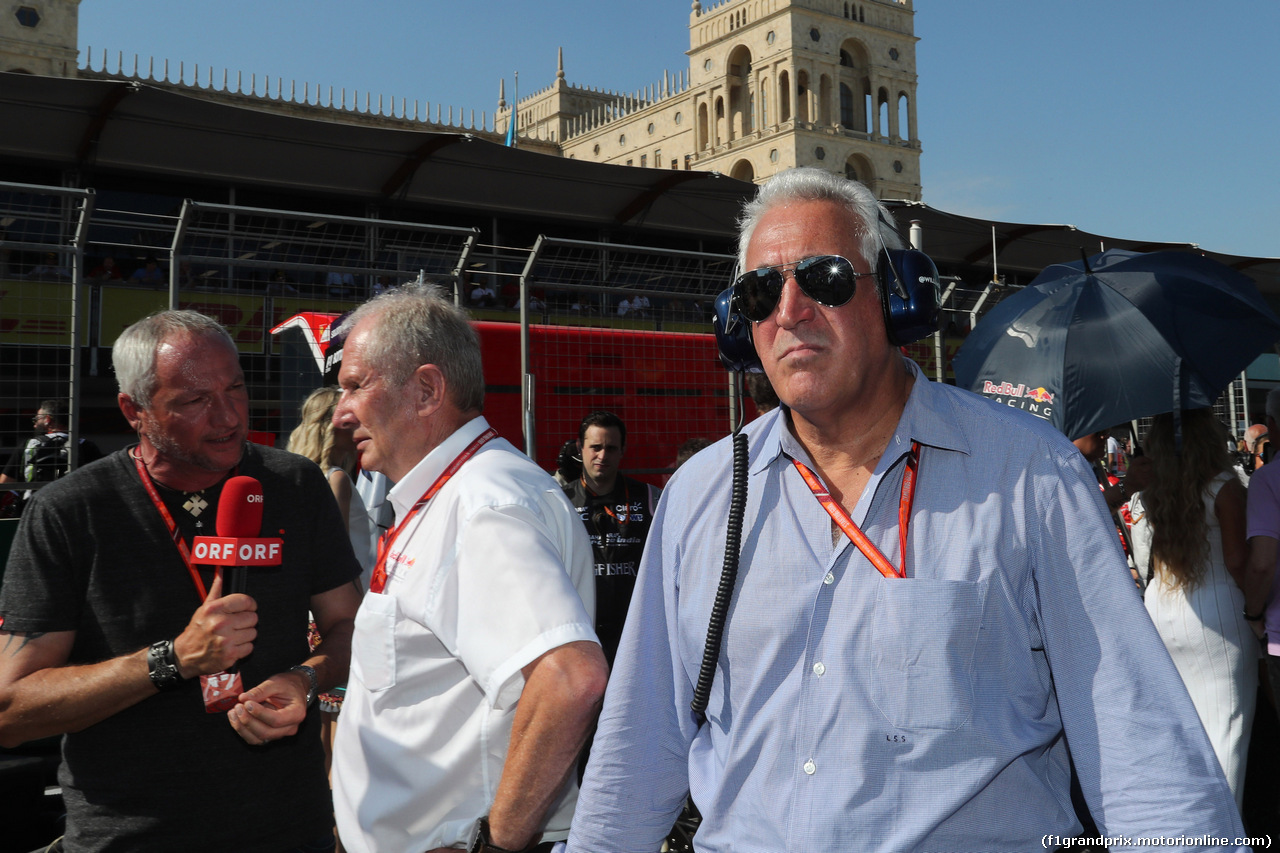 GP AZERBAIJAN, 25.06.2017 - Gara, Lawrence Stroll (CAN) father of Lance Stroll (CDN)
