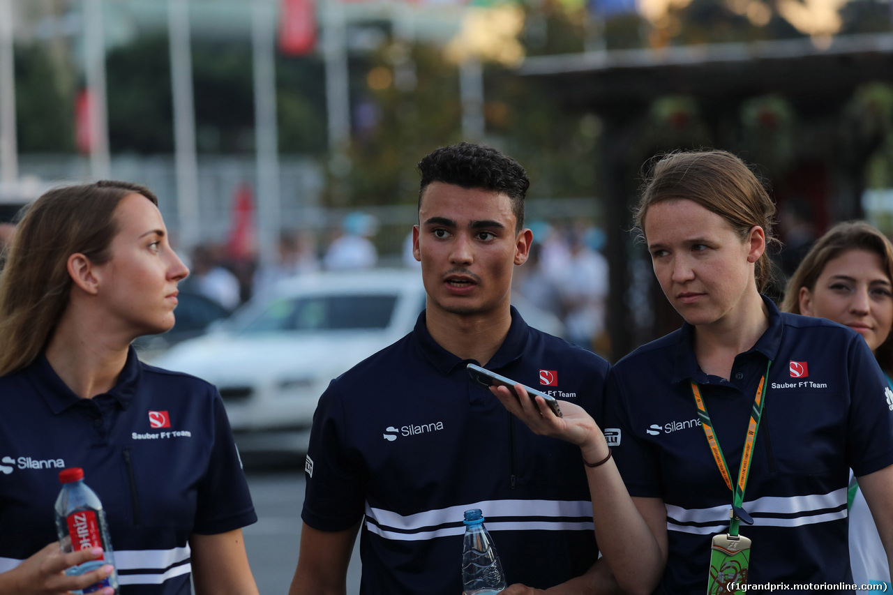 GP AZERBAIJAN, 25.06.2017 - Gara, Pascal Wehrlein (GER) Sauber C36