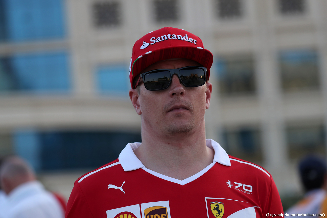 GP AZERBAIJAN, 25.06.2017 - Gara, Kimi Raikkonen (FIN) Ferrari SF70H
