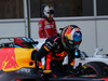 GP AZERBAIJAN, 25.06.2017 - Gara, Daniel Ricciardo (AUS) Red Bull Racing RB13 vincitore e Sebastian Vettel (GER) Ferrari SF70H