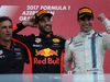 GP AZERBAIJAN, 25.06.2017 - Gara, Daniel Ricciardo (AUS) Red Bull Racing RB13 e 3rd place Lance Stroll (CDN) Williams FW40