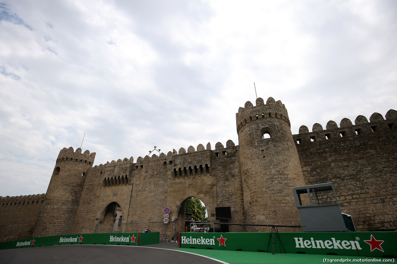 GP AZERBAIJAN, 22.06.2017 - Track Atmosphere