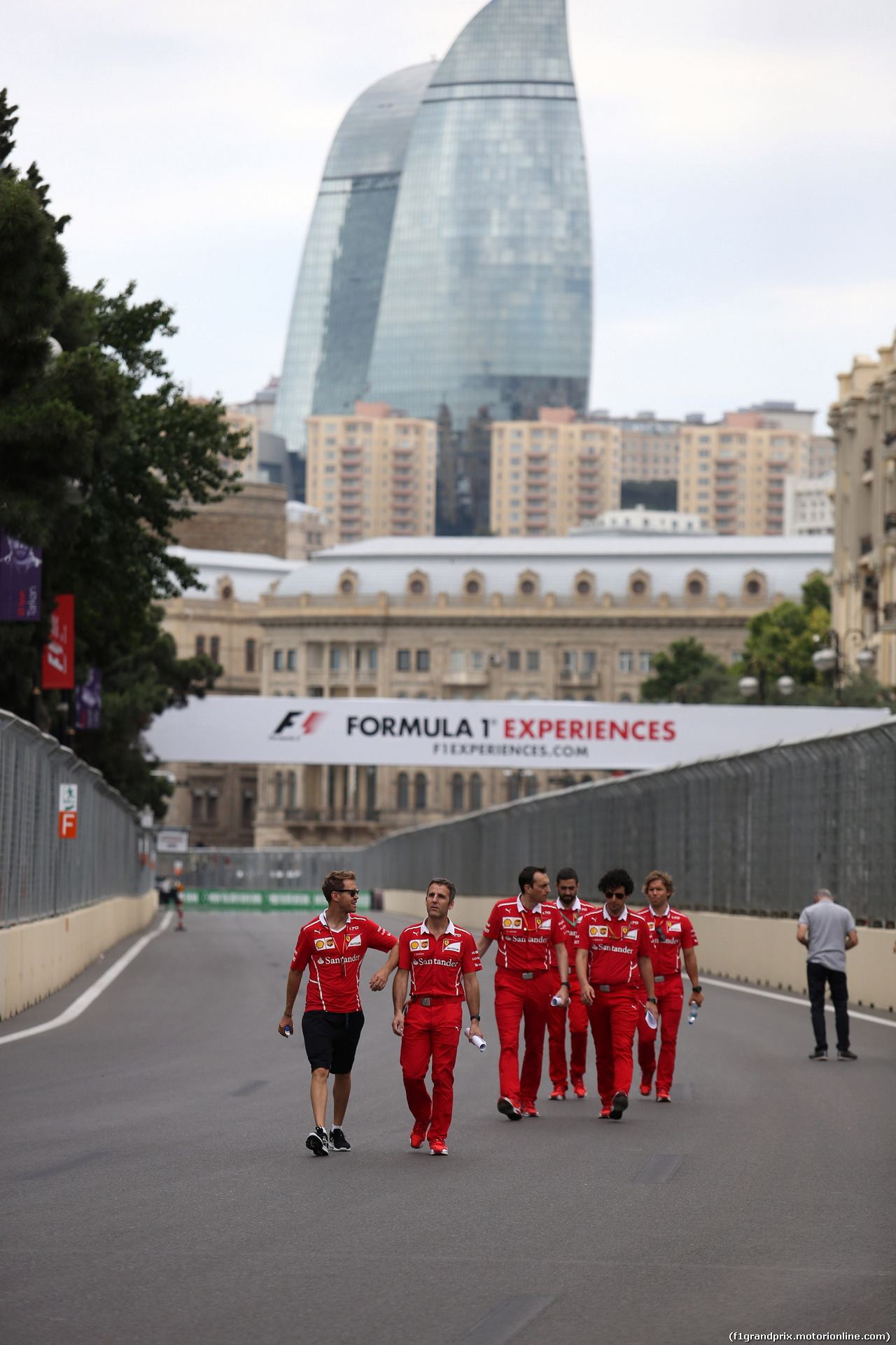 GP AZERBAIJAN, 22.06.2017 - Sebastian Vettel (GER) Ferrari SF70H